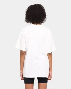 NATIONAL COLLEGIATE ATHLETIC ASSC Harvard University Team Arch Logo Vintage T-Shirt Vintage White -Mitchell & Ness Shop 9353380255777 womens 0030